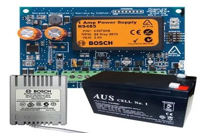 BOSCH, Solution 6000, LAN Power Supply, 1A + battery charger, Suits Solution 6000 panel, Includes T1813S/T Plug Pack & TB100103 Battery