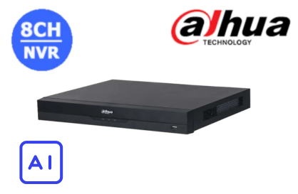 DAHUA 8CH NVR WITHOUT HDD