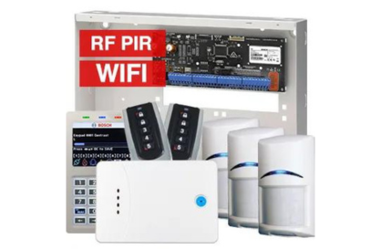 BOSCH, Solution 6000, Alarm kit, Includes CC615PB IP panel, CP737B Wifi Prox LCD keypad, 3x RFPR-12 wireless PIR detectors, 1x RF120 LAN receiver, 2x RF110 transmitters