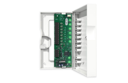 Paradox 8 Zone Expansion Module, Plastic Enclosure, Supports SP, MG and EVO