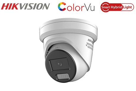 DS-2CD2387G2H-LISU/SL (2.8mm)  Hikvision 8MP Outdoor ColorVu Turret Camera, Hybrid Light, Liveguard, 2.8mm