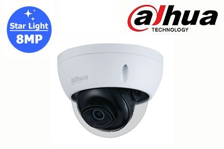 DH-IPC-HDBW2831EP-S2 Dahua 8MP Starlight Network Vandal Dome Camera