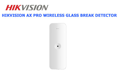 DS-PDBG8-EG2-WB Hikvision Ax Pro Wireless Glass Break Detector