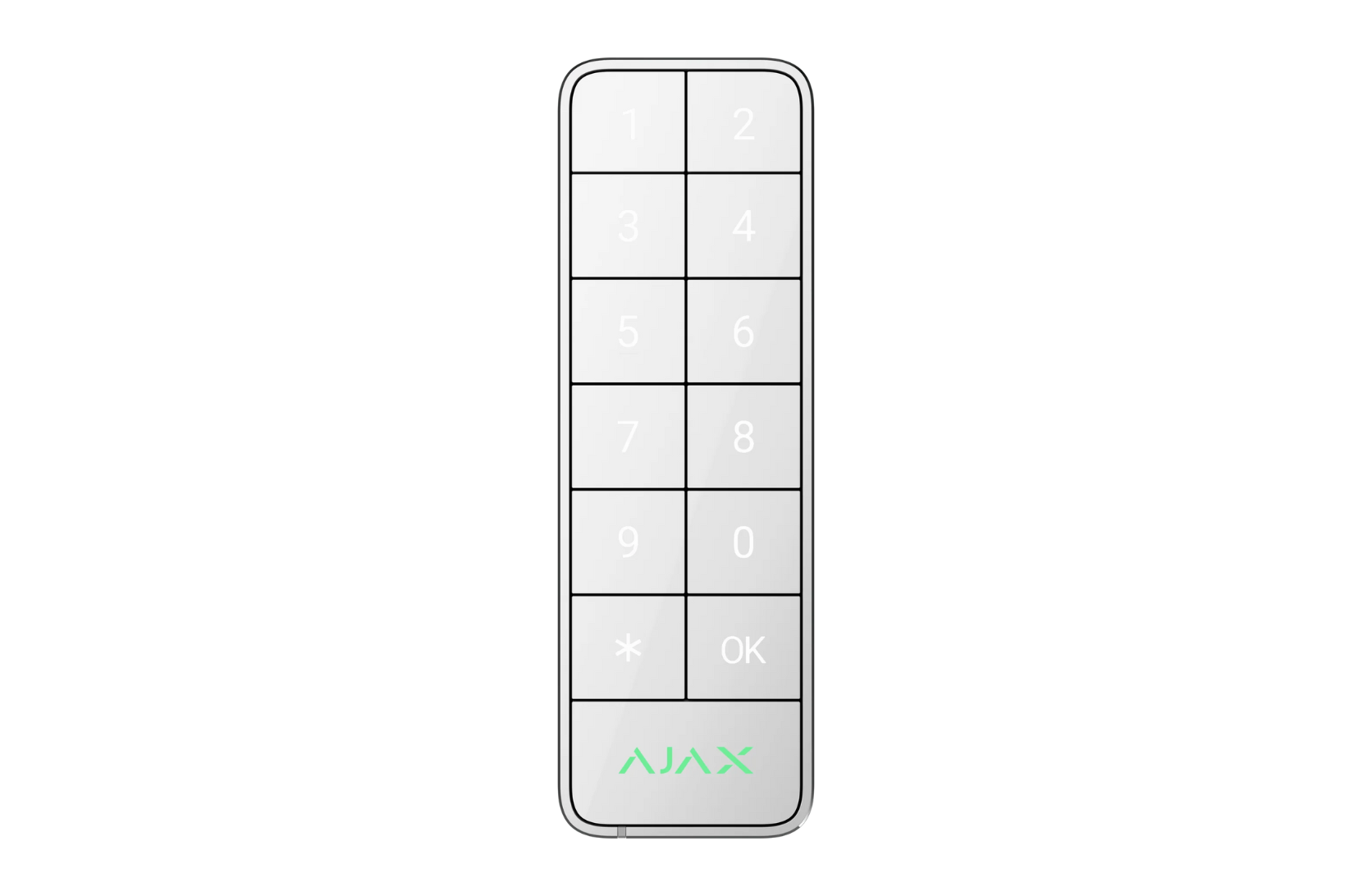 AJAX#117759 Superior KeyPad Outdoor Fibra White
