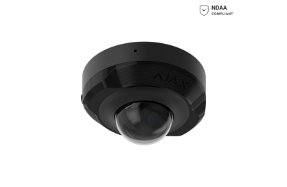 AJAX#76021 5MP 4mm Mini Dome Black Wired security IP camera