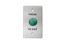 A-AW100016 Green low profile mushroom head push button Labelled “Press to Exit”