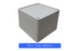 Plastic Enclosure, Grey, 77(L) x 77(W) x 54(D)mm (internal measurements), IP56, screw down lid.