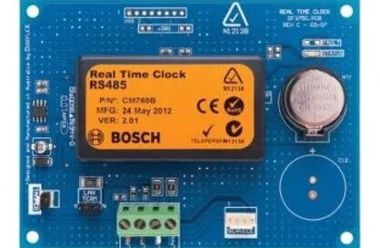 BOSCH, Solution 6000, Real time clock module, Simple RS485 LAN connection to control panel, Suits Solution 6000 panel