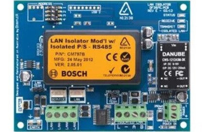 Bosch Serialized Module BOSCH, Solution 6000, RS485 LAN isolator module and isolated power sup ...