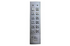 BOSCH, Solution 6000, External keypad with Prox, 6x2 Slimline style, Satin Chrome, Touch tone & backlit keys, IP67 weather resistant, Vandal resistant.