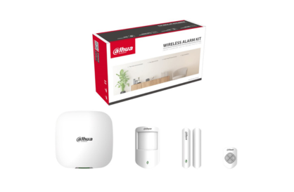 Dahua Wireless Alarm Kit (DHI-ART-ARC3000HFW2) with 1 X Hub, 1X PIR, 1 X Remote, 1X Door Reed
