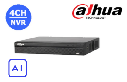 DAHUA 4CH NVR WITHOUT HDD