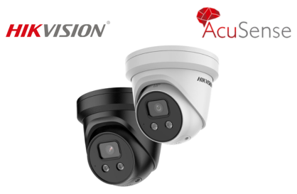 DS-2CD2366G2-ISU/SL (4mm) 6 MP AcuSense Strobe Light and Audible Warning Fixed Turret Network Camera
