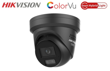 DS-2CD2367G3-LIS2UY/SL-BLK 6 MP Smart Hybrid Light with ColorVu Fixed Turret Network Camera BLACK
