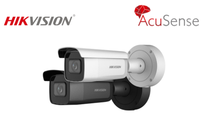 DS-2CD2666G2-IZS-BLK 6 MP AcuSense Motorized Varifocal Bullet Network Camera BLACK