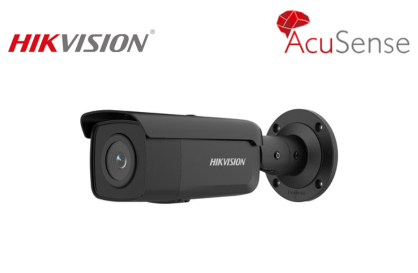 DS-2CD2T86G2-2I-BLK (2.8mm) 4K AcuSense Fixed Bullet Network Camera BLACK