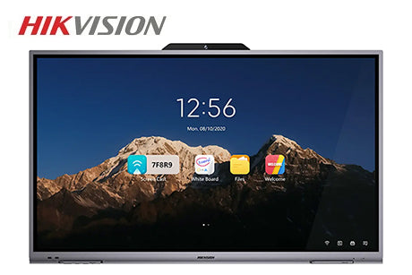 DS-D5B65RB/B HIKVISION 65-inch 4K Interactive Display W/ Camera and Microphone array