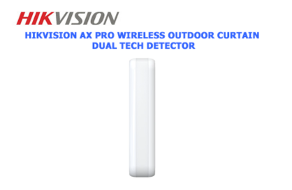 DS-PDC10DM-EG2-WB Hikvision Ax Pro Wireless Dual-Tech AM Curtain Detector