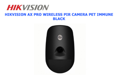 DS-PDPC12PF-EG2-WB(B)-BLK Hikvision Ax Pro Wireless PIR-Camera Detector Pet Immune BLACK
