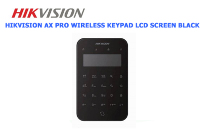 DS-PK1-LT-WB-BLK Hikvision Ax Pro Wireless LCD Keypad Black