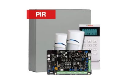 BOSCH, Solution 2000, Alarm kit, Includes ICP-SOL2-P panel, IUI-SOL-ICON LCD keypad, 2x ISC-BPR2-W12 PIR detectors.
