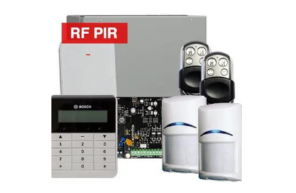 BOSCH, Solution 3000, Wireless Alarm kit, Includes ICP-SOL3-P panel, IUI-SOL-TEXT LCD keypad, 2x RFPR-12 Wireless PIR detectors, B810 Wireless receiver, 2x HCT4UL transmitters