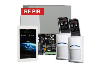 BOSCH, Solution 3000, Wireless Alarm kit, Includes ICP-SOL3-P panel, 7" Touchscreen keypad, 2x RFPR-12 Wireless PIR detectors, B810 Wireless receiver, 2x RFKF-FB transmitters