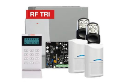 BOSCH, Solution 3000, Wireless Alarm kit, Includes ICP-SOL3-P panel, IUI-SOL-ICON keypad, 2x RFDL-11 Wireless Tri-Tech detectors, B810 Wireless receiver, 2x HCT4UL transmitters