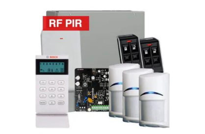BOSCH, Solution 3000, Wireless Alarm kit, Includes ICP-SOL3-P panel, IUI-SOL-ICON LCD keypad, 3x RFPR-12 Wireless PIR detectors, B810 Wireless receiver, 2x RFKF-FB transmitters