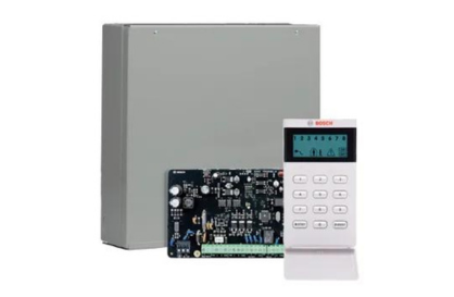 BOSCH, Solution 3000, Alarm kit, Includes ICP-SOL3-P panel, IUI-SOL-ICON LCD keypad, MW300 metal cabinet.