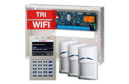 BOSCH, Solution 6000, Alarm kit, Includes CC610PB panel, CP737B Wifi Prox LCD keypad, 3x ISC-BDL2-WP12G Tritech detectors