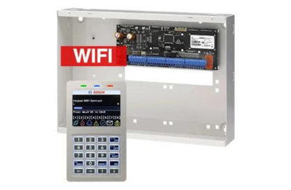 BOSCH, Solution 6000, Alarm kit, Includes CC615PB IP panel, CP737B Wifi Prox LCD keypad & metal cabinet