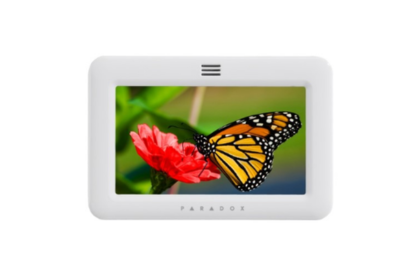 Paradox TM50 5" Touchscreen Keypad, SpotOn Locator & One Screen Monitoring, White