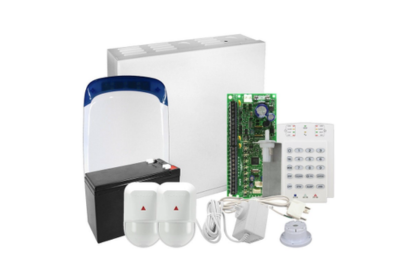 Paradox SP65 Kit, 2 x NV5, Mini Siren/Strobe + K10V – SecuVision CCTV