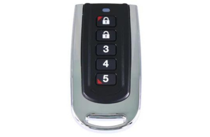 BOSCH, Smart RF Keyfob, 5 button with programmable hold down functions, suits the RF120 receiver for the Solution 6000.