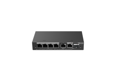 RG-ES206GS-P, 6-Port Gigabit Smart Cloud Managed PoE Switch