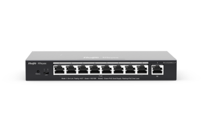 RG-ES209GC-P, 9-Port Gigabit Smart Cloud Managed PoE Switch