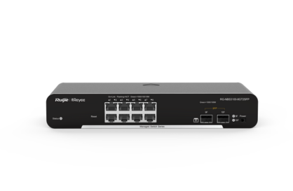 RG-NBS3100-8GT2SFP, 10-Port Gigabit Layer 2 Cloud Managed Non-PoE Switch
