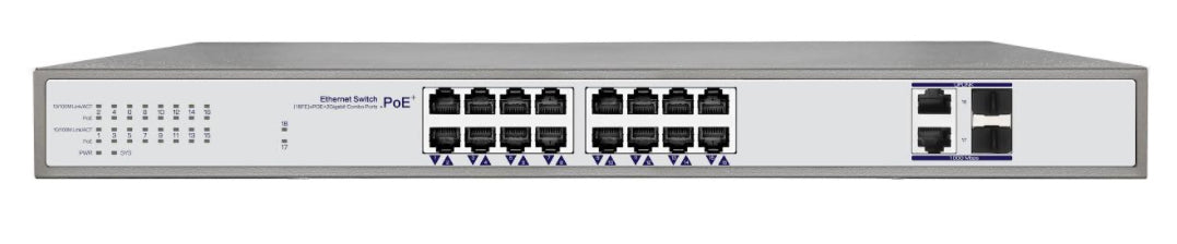 IP-PoE-S16port-100Mbps