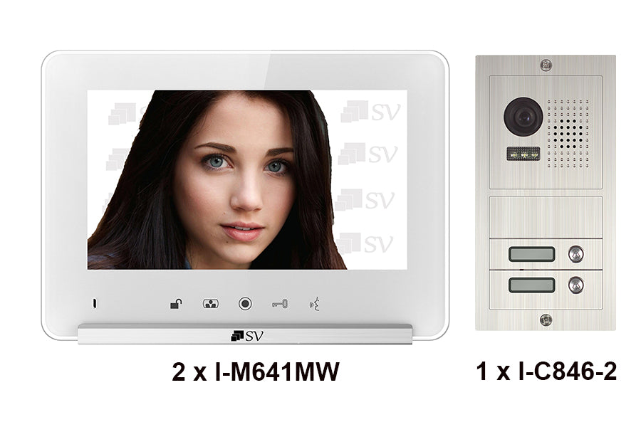 Intercom 4 Channel Analog 4 Wire Intercom System – SecuVision CCTV