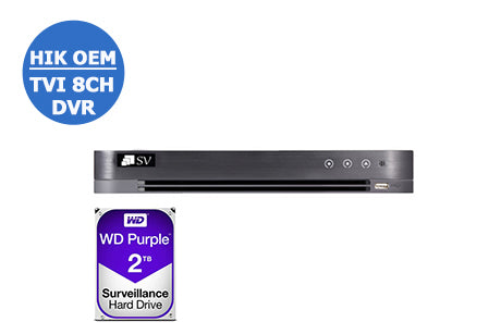D-HKTVI5MP908-K2-2TB  HIK OEM 8MP TVI 8CH DVR