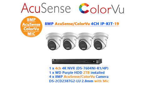 8MP AcuSense/ ColorVu 4CH IP-KIT-19