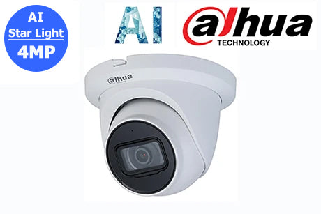 DH-IPC-HDW3441TMP-AS-0280B Dahua 4MP Starlight Lite AI Network Turret Camera