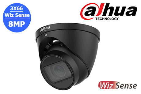 DH-IPC-HDW3866TP-ZS-AUS-BLK Dahua 8MP (4K) Turret Motorised Camera