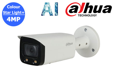 DH-IPC-HFW5442TP-AS-LED-0280B Dahua 4MP Starlight+ AI Network Bullet Camera