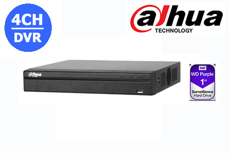DH-XVR5104HS-4KL-X -1TB Dahua 4K HD-CVI 4CH DVR