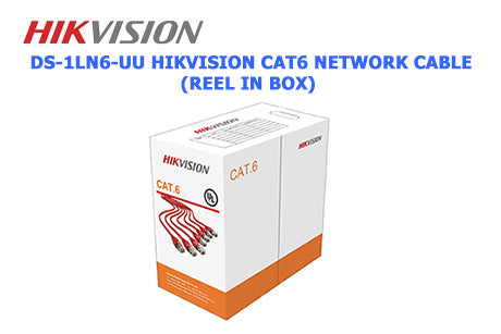 DS-1LN6-UU HIKVISION CAT6 Network Cable (Reel in Box)