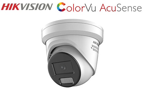 DS-2CD2387G2LU2 (2.8mm)  HIKVISION 8MP ColorVu Network Turret Dome Camera