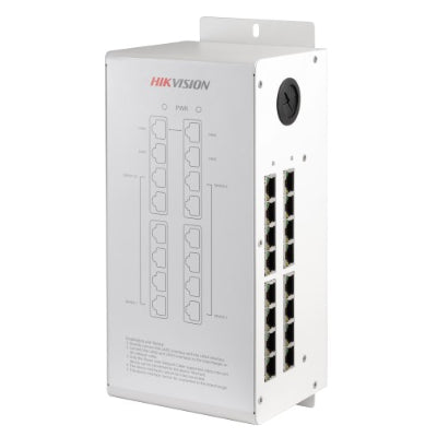 DS-KAD612     Hikvision Intercom 12 Port Video, Audio & Power Distributor