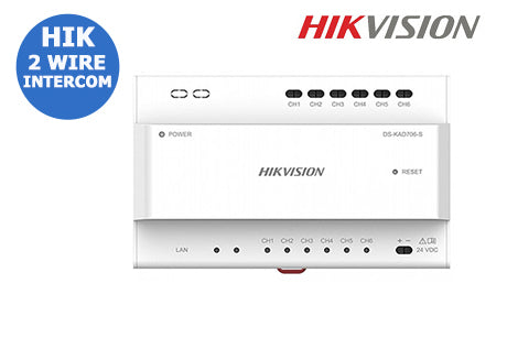 DS-KAD706 Hikvision 2-Wire Video/Audio Distributor